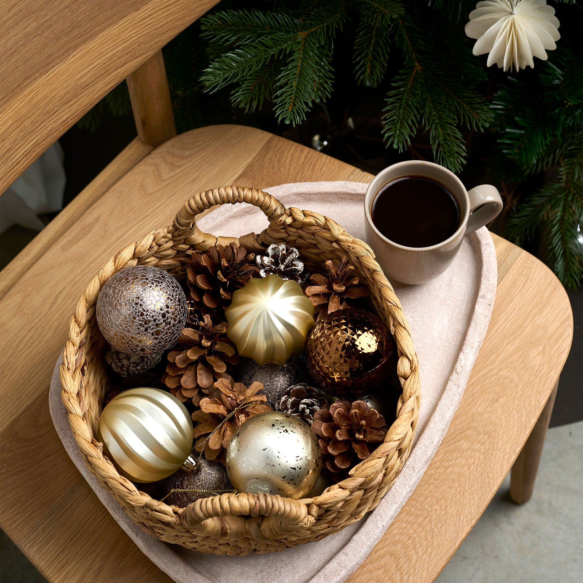 Julekugler Ø7 cm 12 stk.